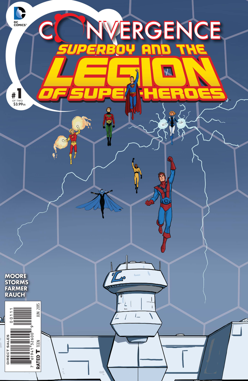 Illustration for article titled Exclusive DC preview: Convergence: Superboy And The Legion Of Super-Heroes goes back to the future
